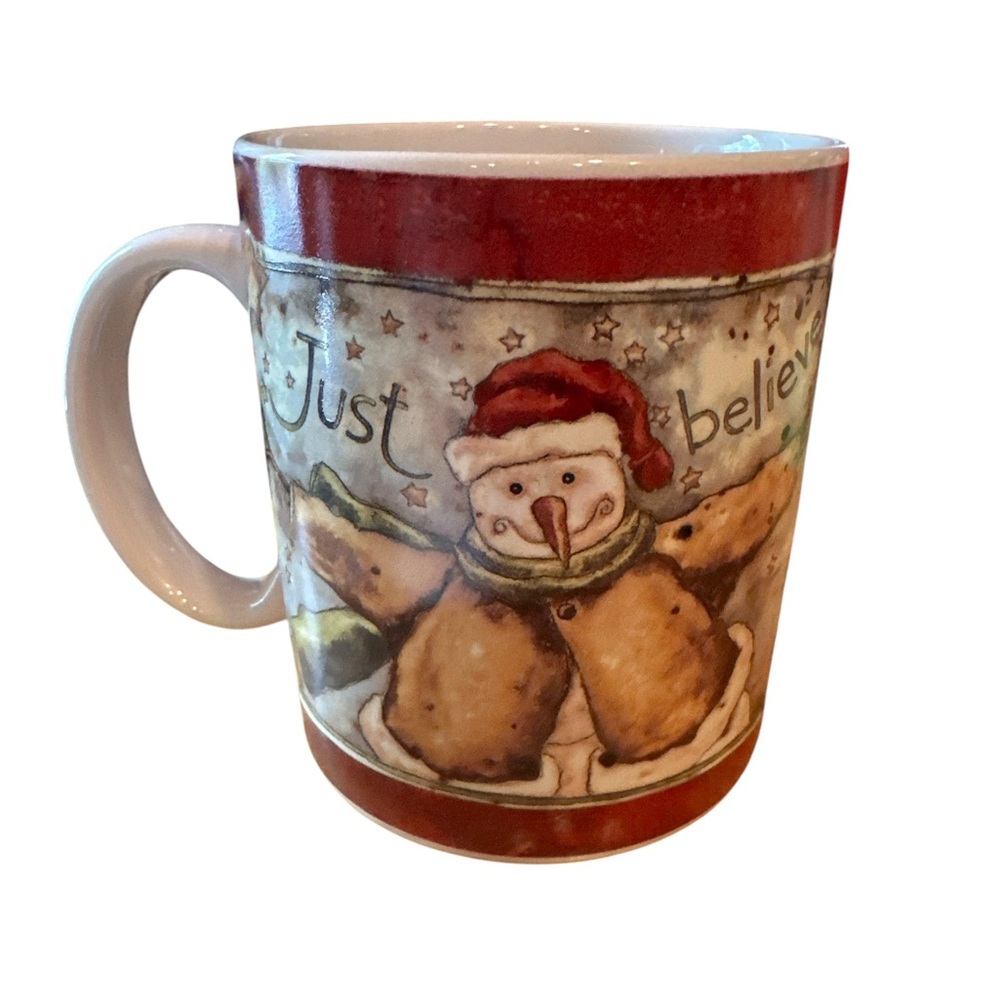 Snowman Named Just Bob Mug by Karen Hillard Crouch for Lang & Wise 2001